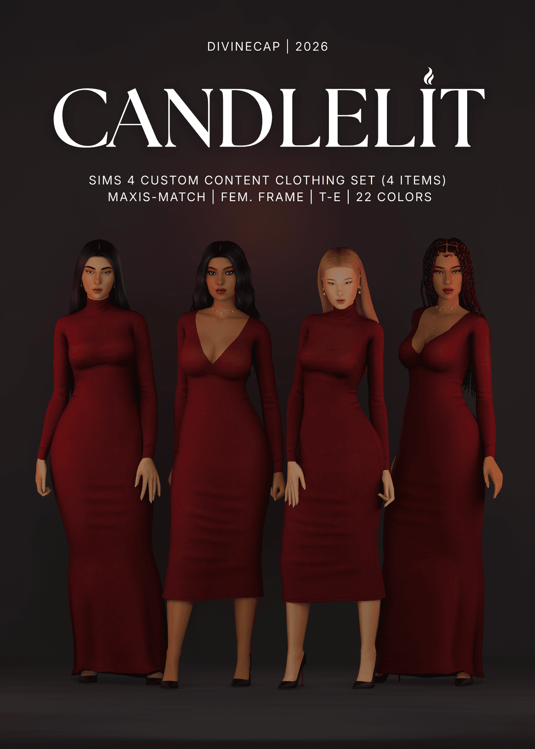 Сет одежды The Candlelit Set